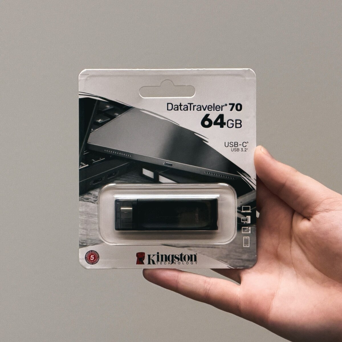 Kingston DataTraveler 70 USBC Flash Drive 64GB
